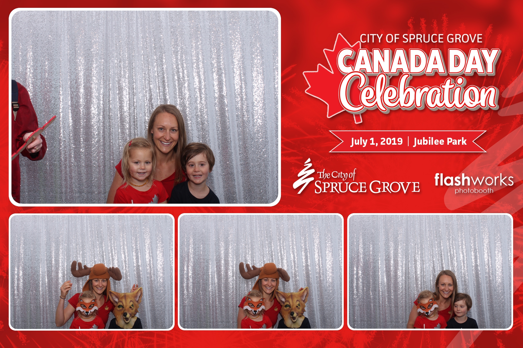 City of Spruce Grove Canada Day | View more photos from the event at gallery.flashworksphotobooth.com/u/FlashworksPhotoboothInc/City-of-Spruce-Grove-Canada-Day